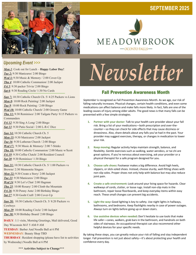 Click to open Newsletter in a new tab