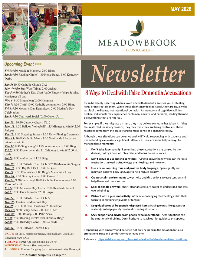 Click to open Newsletter in a new tab