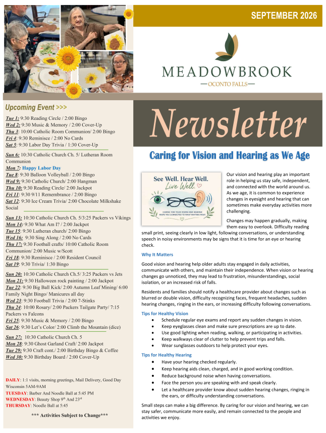 Click to open Newsletter in a new tab